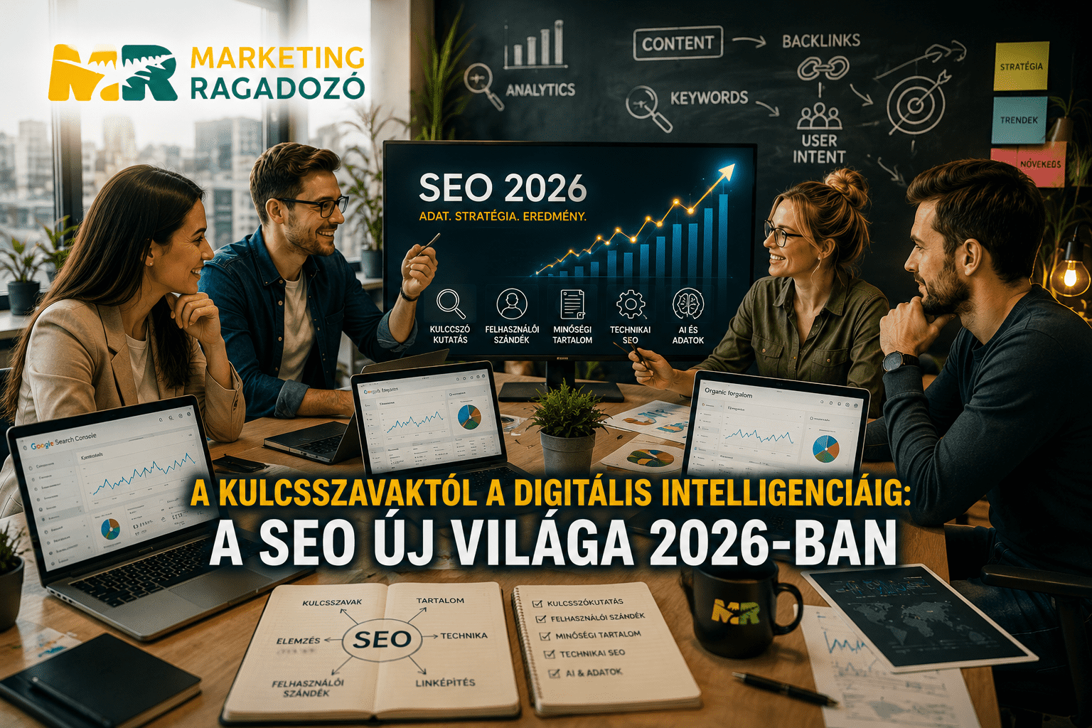 A kulcsszavaktól a digitális intelligenciáig – a SEO új világa 2026-ban